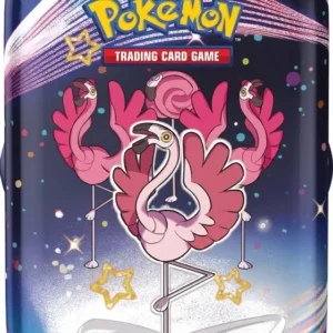 Pokemon TCG Scarlet & Violet Paldean Fates Mini Tin Flamigo