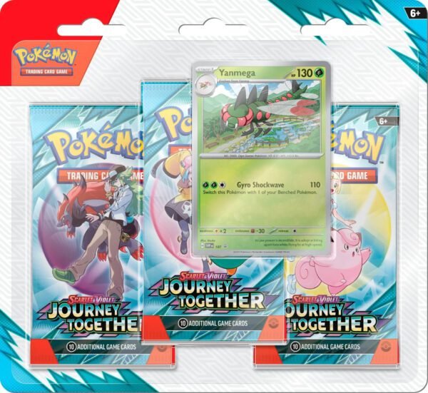 Pokemon - Scarlet and Violet - Journey Together - Tri Pack - Yanmega