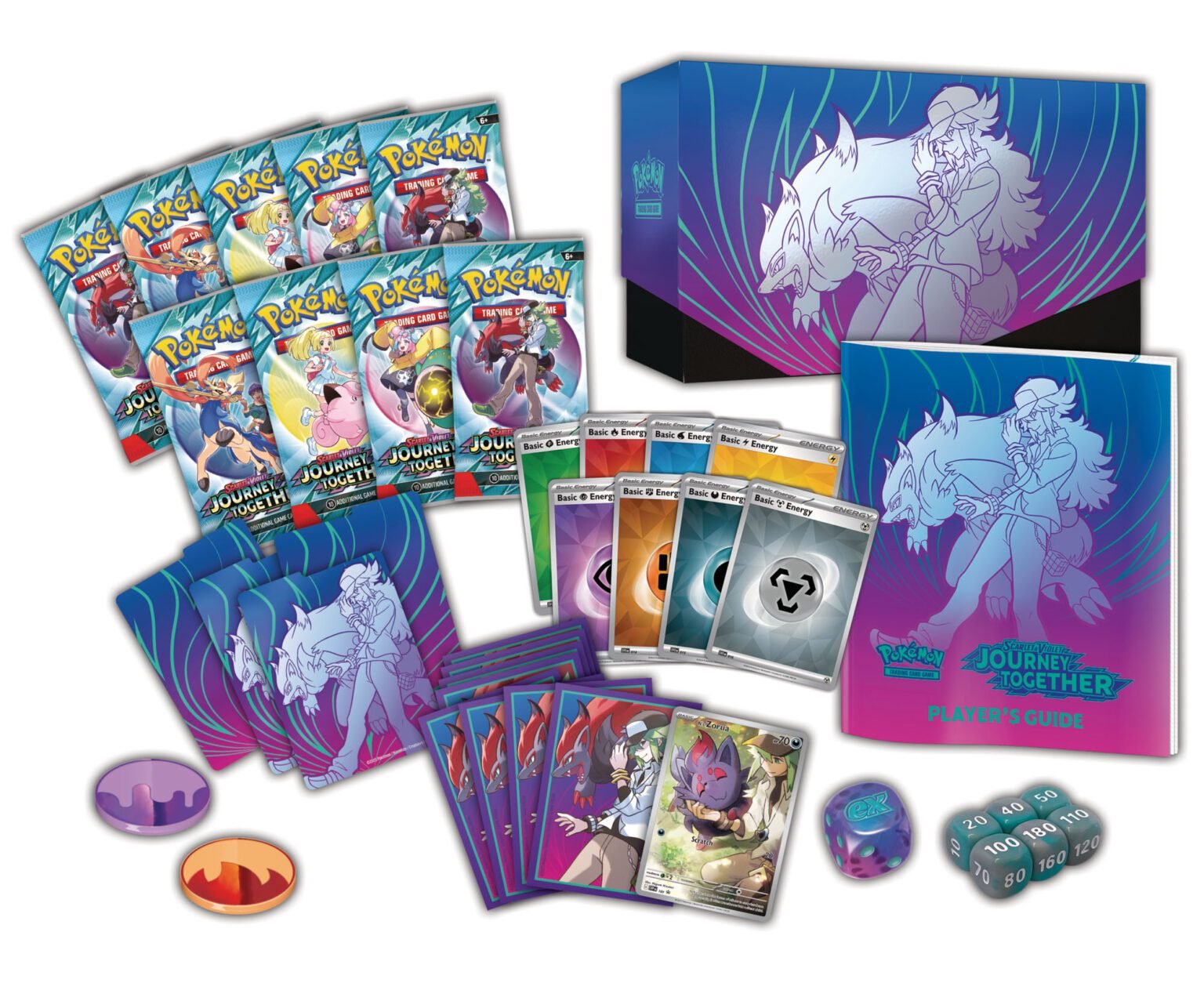 Pokemon – Scarlet and Violet – Journey Together – Elite Trainer Box ...