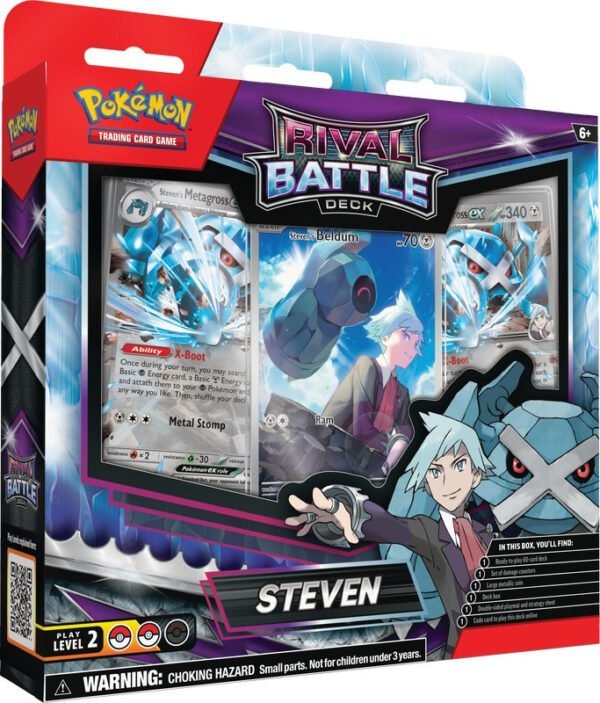 Pokemon TCG Rival Battle Deck - Steven