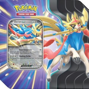 Pokemon TCG Slashing Legends Tin - Zacian Ex
