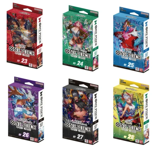 One Piece TCG: Starter Deck - Pack ST23-ST24-ST25-ST26-ST27-ST28