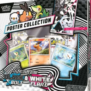 Pokemon - Scarlet & Violet - Black Bolt & White Flare - Unova Poster Collection