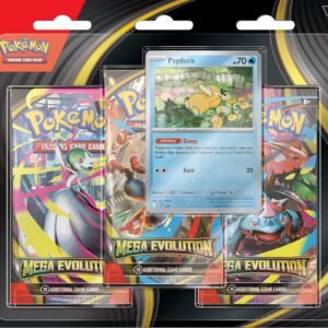 Pokemon TCG Mega Evolution 3-Pack Blister - Psyduck