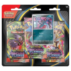 Pokemon Mega Evolution Phantasmal Flames 3-Pack Blister Sneasel
