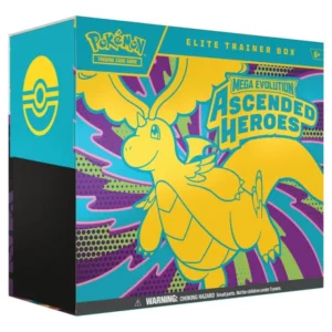 Pokemon TCG Mega Evolution Ascended Heroes Elite Trainer Box