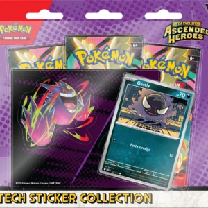 Pokemon TCG Mega Evolution Ascended Heroes Premium Tech Sticker Collection Ghastly