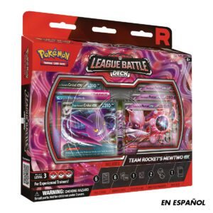 Pokemon TCG Team Rocket Mewtwo ex League Battle Deck Español