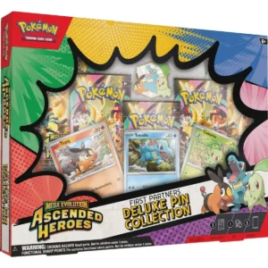 Pokemon TCG Ascended Heroes First Partners Deluxe Pin Collection