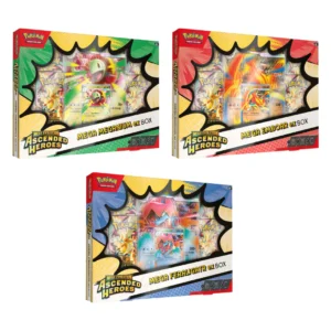 Pokémon TCG: Mega Evolution—Ascended Heroes ex Box – Mega Meganium, Mega Emboar, or Mega Feraligatr